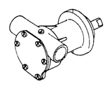 Raw water pump parts (M2.05)